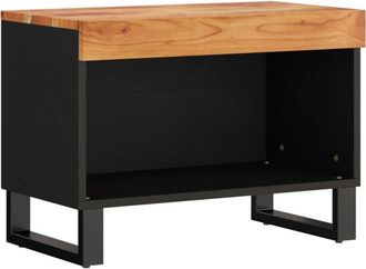 vidaXL Mueble de TV madera maciza de acacia 60x33x43,5 cm vidaXL