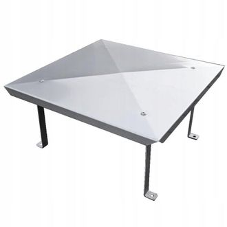 OEM Remate De Chimenea De Acero Inoxidable De 60 X 80 Cm