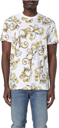 Versace Jeans Couture Heren, Tops, Wit, Maat: 2XL