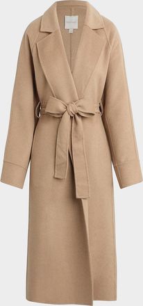 Favorite Daughter Paola Wool-Blend Self-Belt Coat