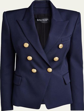 Balmain Classic Double-Breasted Blazer