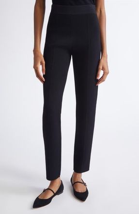 St. John Venezia Knit Pants in Black at Nordstrom, Size X-Small