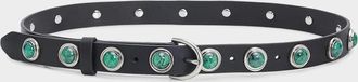 Rag & Bone Celia Stud Leather Belt