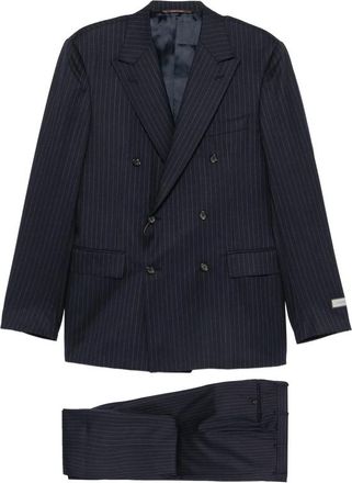 Canali Pinstripe Double-breasted Suit