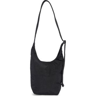 Baggu Star Print Small Nylon Sling Bag in Black at Nordstrom Rack
