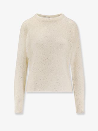 Nude Maglia in misto mohair con paillettes - NUDE - gender_Woman