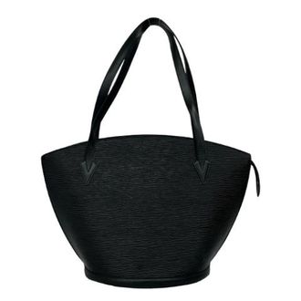 Louis Vuitton Pre-owned Saint Jacques Epi Leather Tote Bag - Dames - Pre-owned - Zwart - Maat: ONE Size Leer