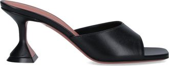 Amina Muaddi Black Lupita Mules