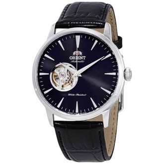 Orient Open Heart Automatic Black Dial Mens Watch FAG02004B0