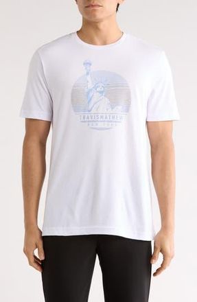 Travis Mathew Street Light Graphic T-Shirt in White at Nordstrom Rack, Size Xx-Large