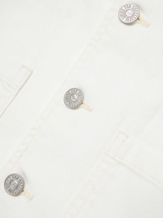 Diesel Boys Cotton Jacket White