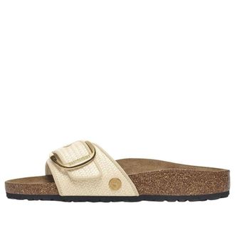 Birkenstock (WMNS) Birkenstock Madrid Big Buckle Raffia Raffia Naturale 1029063