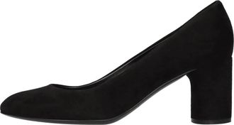 Casadei Suede Pump - Dames - Pumps - Zwart - 38 EU - Su&egrave;de - Schoenen