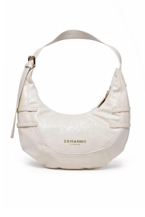 Ermanno Scervino Teal Hobo Bag - White