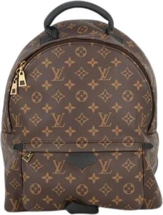 Louis Vuitton Pre-owned Backpacks, female, Brown, Size: ONE SIZE Pre-owned Monogram Backpack
