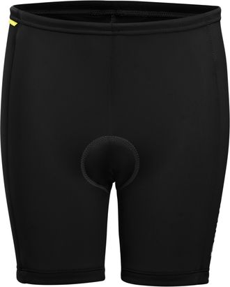 Gonso Fahrradhose GONSO Napoli, Damen, Gr. 116, Normalgr&ouml;ssen, schwarz, 80% Polyester, 20% Elasthan, Hosen Fahrradhose, Kinder Radhose mit Sitzpolster, Radl