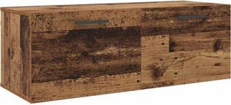 vidaXL Wall Cabinet Old wood 100 x 36.5 x 35 cm Engineered wood Vidaxl