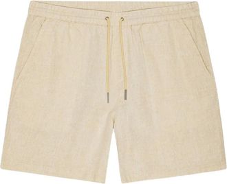 Nn.07 Shorts in lino - Toni neutri