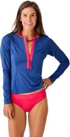 Carve Designs Trestle Sunshirt in Setsail W. Watermelon at Nordstrom, Size X-Small