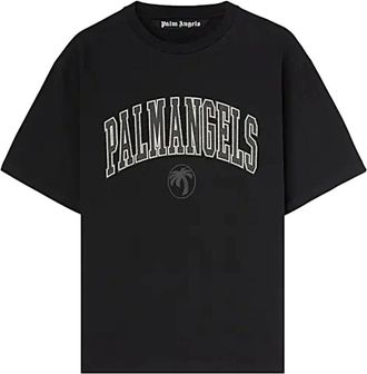 Palm Angels Hombre, Camisetas, Negro, Talla: M