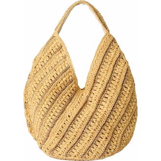 BTB Los Angeles Harper Hobo Bag in Gold at Nordstrom