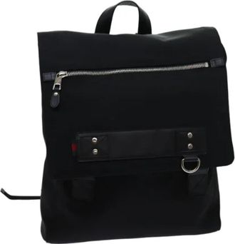 Gucci Pre-owned Nylon backpacks - Dames - Vintage Rugzakken - Zwart - ONE Size - Nylon - Vintage