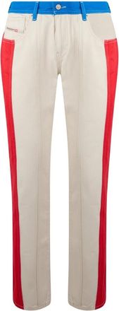 Diesel Straight Jeans - Dames - Regular Fit Jeans - Veelkleurig - W27 - Katoen - Jeans
