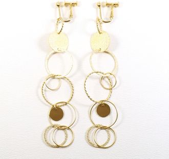 C&A Unbranded (18K) Drop Earrings (Pre-Owned)