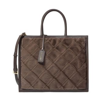 Braccialini Tassen, Dames, Bruin, ONE Size, Leer, Eridan Schoudertas