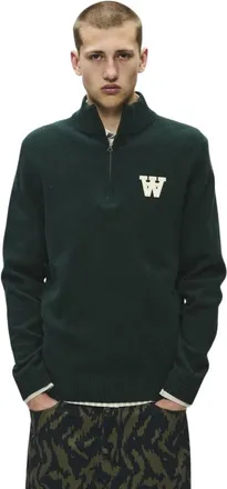 Wood Wood Uomo, Maglie, Verde, M, new