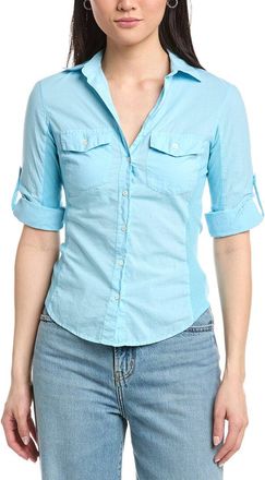 James Perse Contrast Panel Shirt