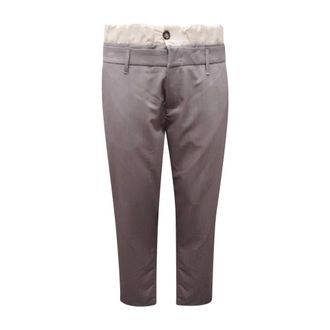 Imperial 7467 Pantalone Trousers - male - Imperial - Cropped Trousers - Gray - M - Trousers