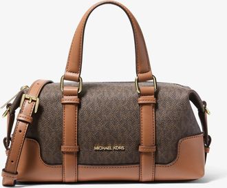 Michael Kors Teddi Extra-Small Signature Logo Slouchy Crossbody Bag