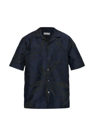 Dries Van Noten Short-Sleeved Camp Collar Shirt