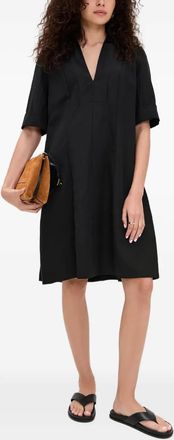 Vince Abito a maniche corte con colletto - Nero