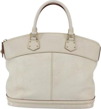 Louis Vuitton Pre-owned Handbags, female, White, Size: ONE SIZE Pre-owned Suhali Lockit Handbag