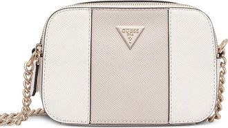 Guess Co mini Noelle colourblock cross body bag - women - Polyurethane - One Size - Neutrals