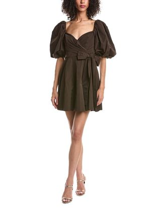 Valentino Silk-Blend Mini Dress