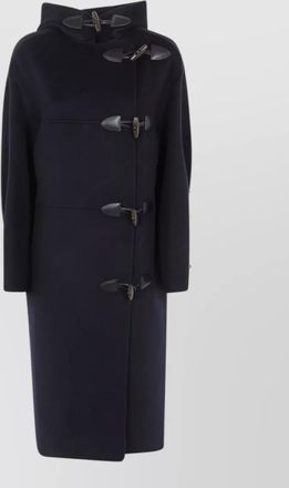 R&oacute;he wool cashmere duffel coat