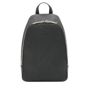 Gucci Pre-owned Vintage Schoudertas - Heren - Vintage Rugzakken - Zwart - ONE Size - Leer - Vintage