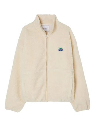 American Vintage hoktown zip logo jacket - Neutrals