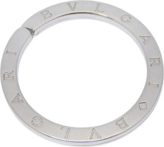 Bulgari Pre-owned Sleutelhanger - Dames - Vintage Accessoires - Grijs - ONE Size - Vintage
