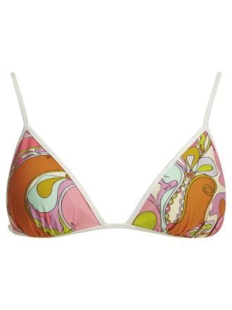 Pucci parte superior de bikini Orqu&iacute;dea