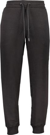 Calvin Klein Mens Drawstring Relaxed Fit Pants - Black Cotton - Size 2XL