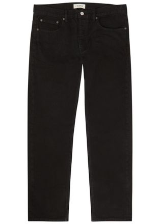 Frame Denim The Straight-leg Denim Jeans - Black - 38 (W38 / Xxl)