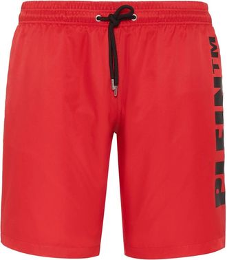 Philipp Plein Badmode, Heren, Rood, S, Nylon, Zwemboxers