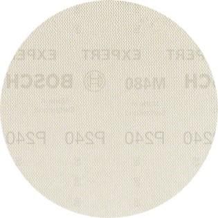 Bosch Malla De Lija Expert M480 Para Lijadoras Exc&eacute;ntricas De 125 Mm G 240 50 Unidades Para Lijadoras Exc&eacute;ntricas