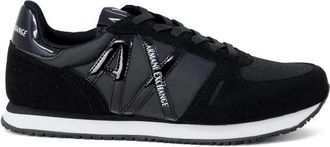 A|X Armani Exchange Zwarte Veterschoenen voor Mannen - Dames - Sneakers - Zwart - 36 EU - Polyester - Schoenen