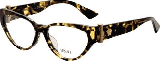 Versace Womens 55 mm Brown Opticals