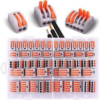 OEM Conectores El&eacute;ctricos: 60 Unidades Con Palanca De Control, 30 Unidades Con 2 Entradas, 20 Unidades Con 3 Entradas, 10 Unidades Con 5 Entradas